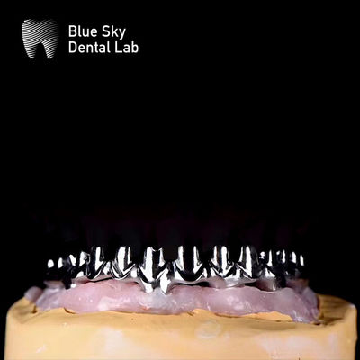 kupować Czysta metalowa ramka z tytanu Dental Malo mosty do srebra i złota online manufacture